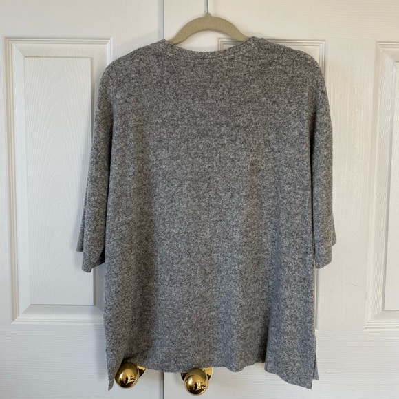 SOLD - Zara Knit Short Sleeve - Picture 2 of 2